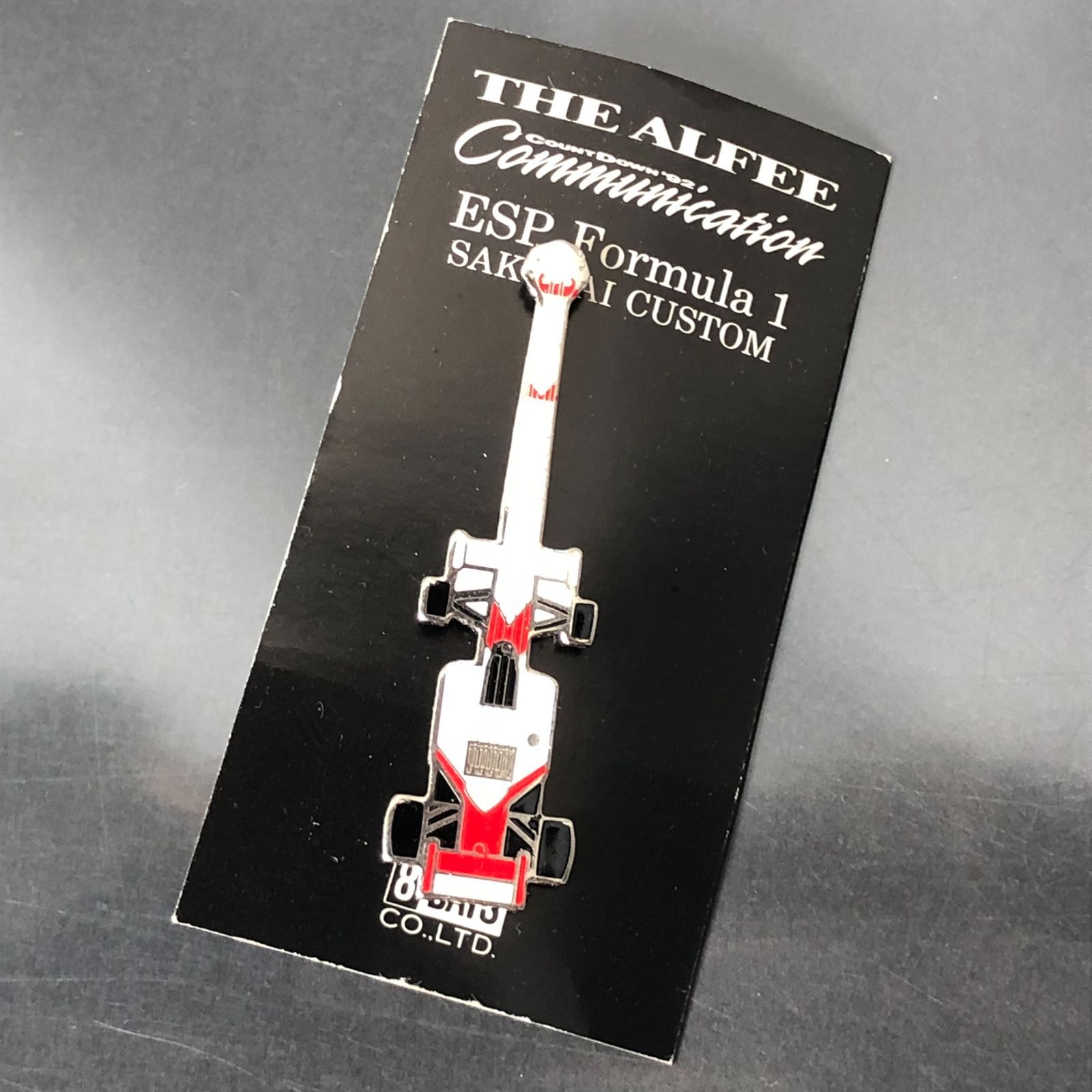 THE ALFEE ピンバッジ Communication Count Doun'92 SAKURAI 桜井賢