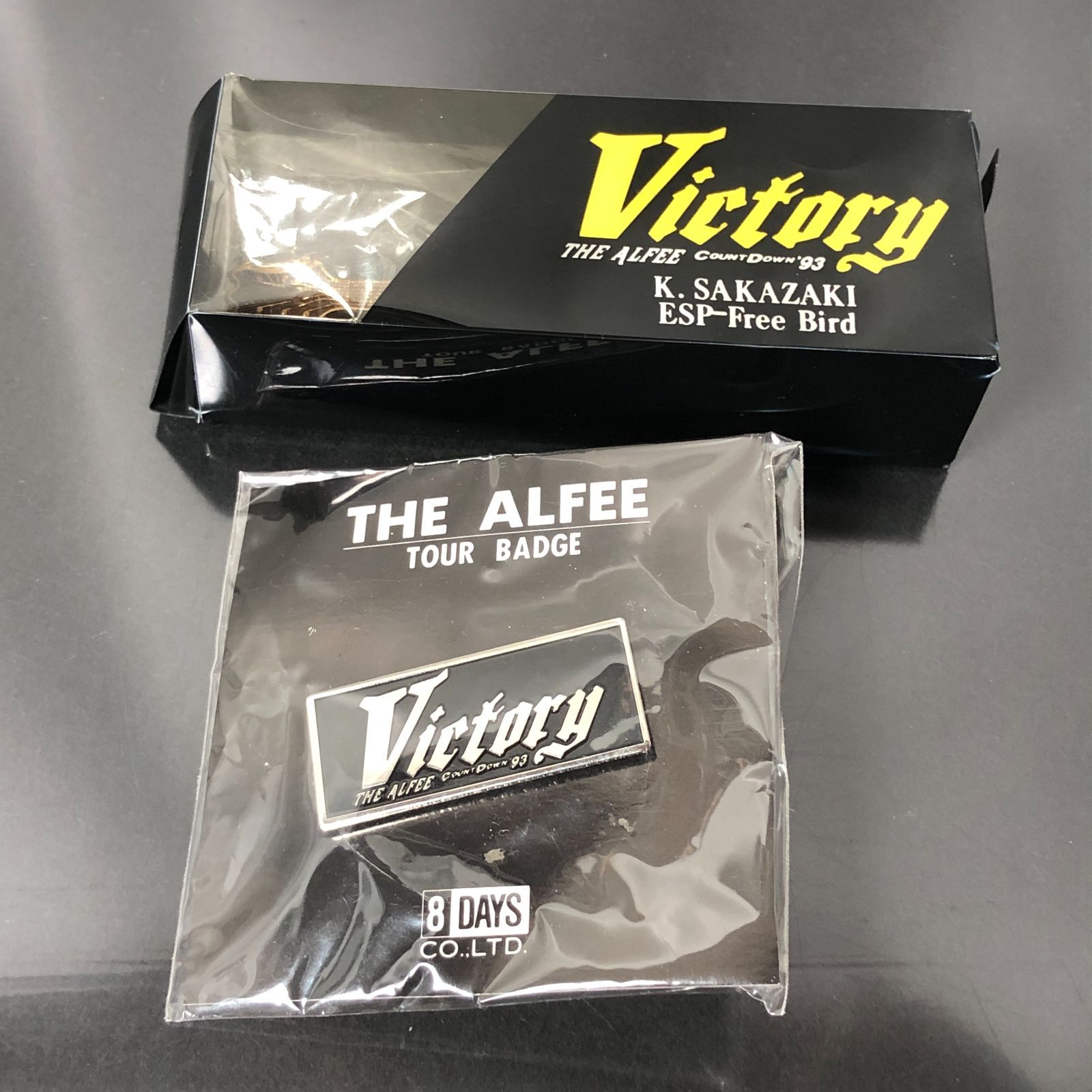 2点セット】 THE ALFEE Count Doun'93 Victory ツアーグッズ ギター
