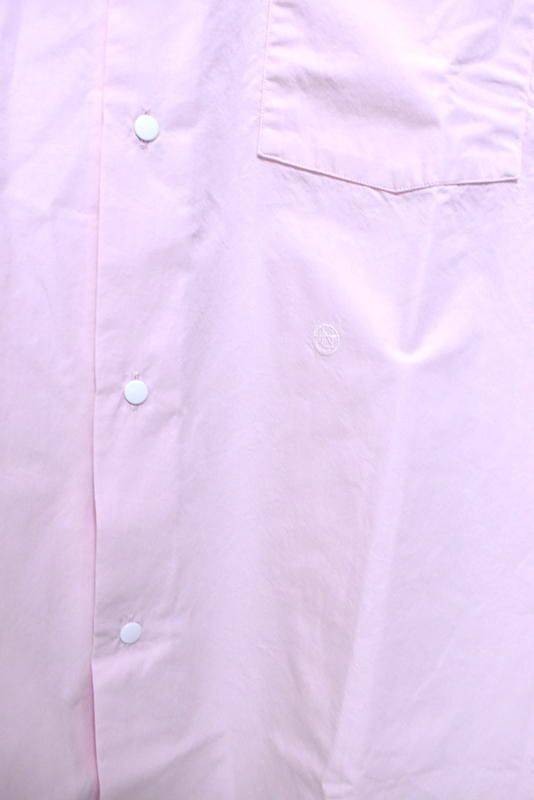 定価2万5300円】新品 nanamica Regular Collar Wind S/S Shirt【L