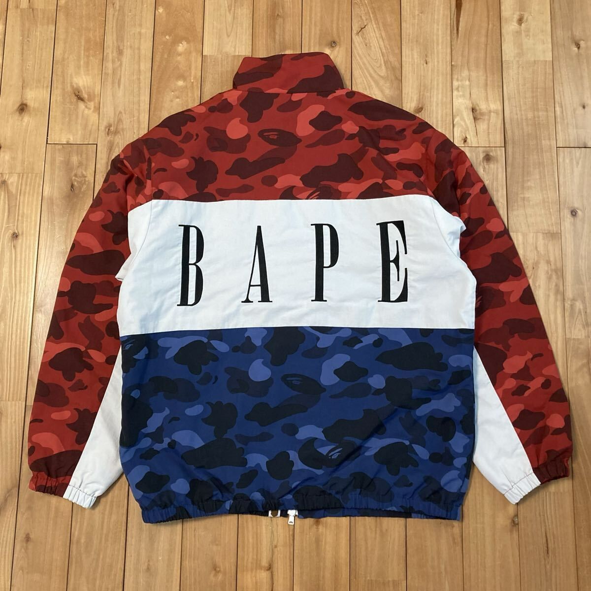 ☆XL☆ BAPE STA Color Camo Track jacket a bathing ape エイプ 