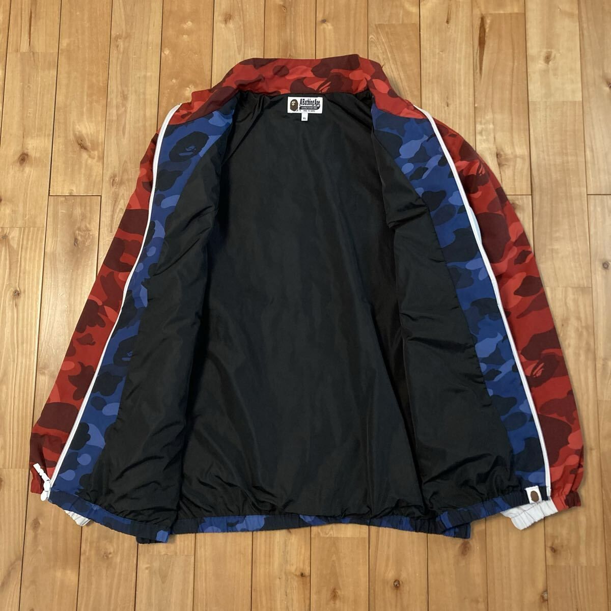☆XL☆ BAPE STA Color Camo Track jacket a bathing ape エイプ 