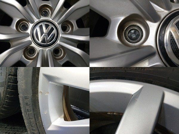 【PIRELLI DRAGON SPORT 225/45R17】夏タイヤ【VW ゴルフ7 純正ホイール 17インチ 7J5HPCD112+49】22年製 バリ溝 ヴァリアントにも(KTL695) PIRELLI DRAGON SPORT 225/45R17】夏タイヤ【VW ゴルフ7 純正ホイール