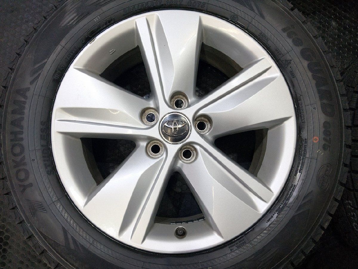 タイヤ新品 25年 バランス済【YK G075 225/65R17】スタッドレス 