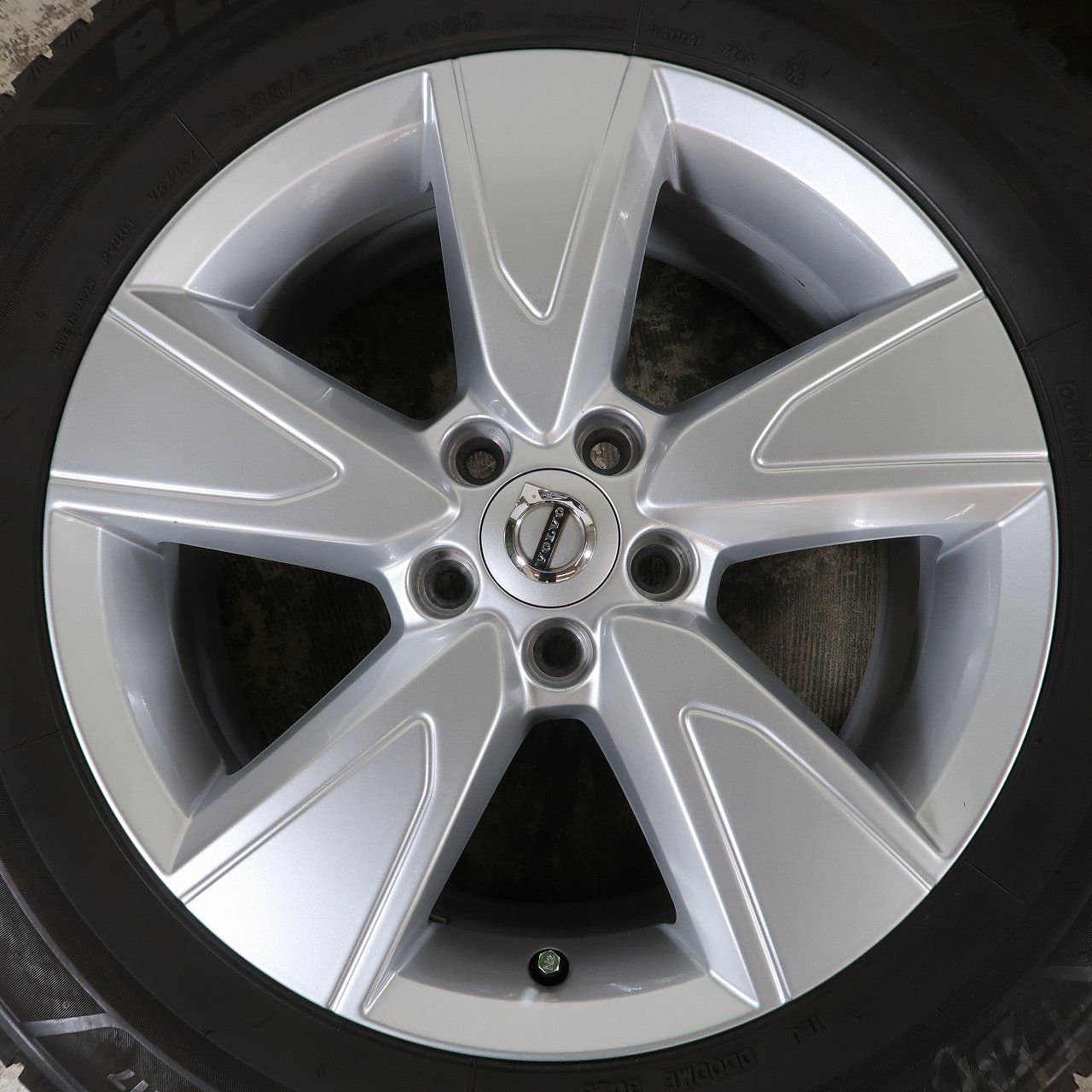 4本 ボルボ XC40 純正 17インチ 7.5J +50.5 5H PCD108 スタッドレス 