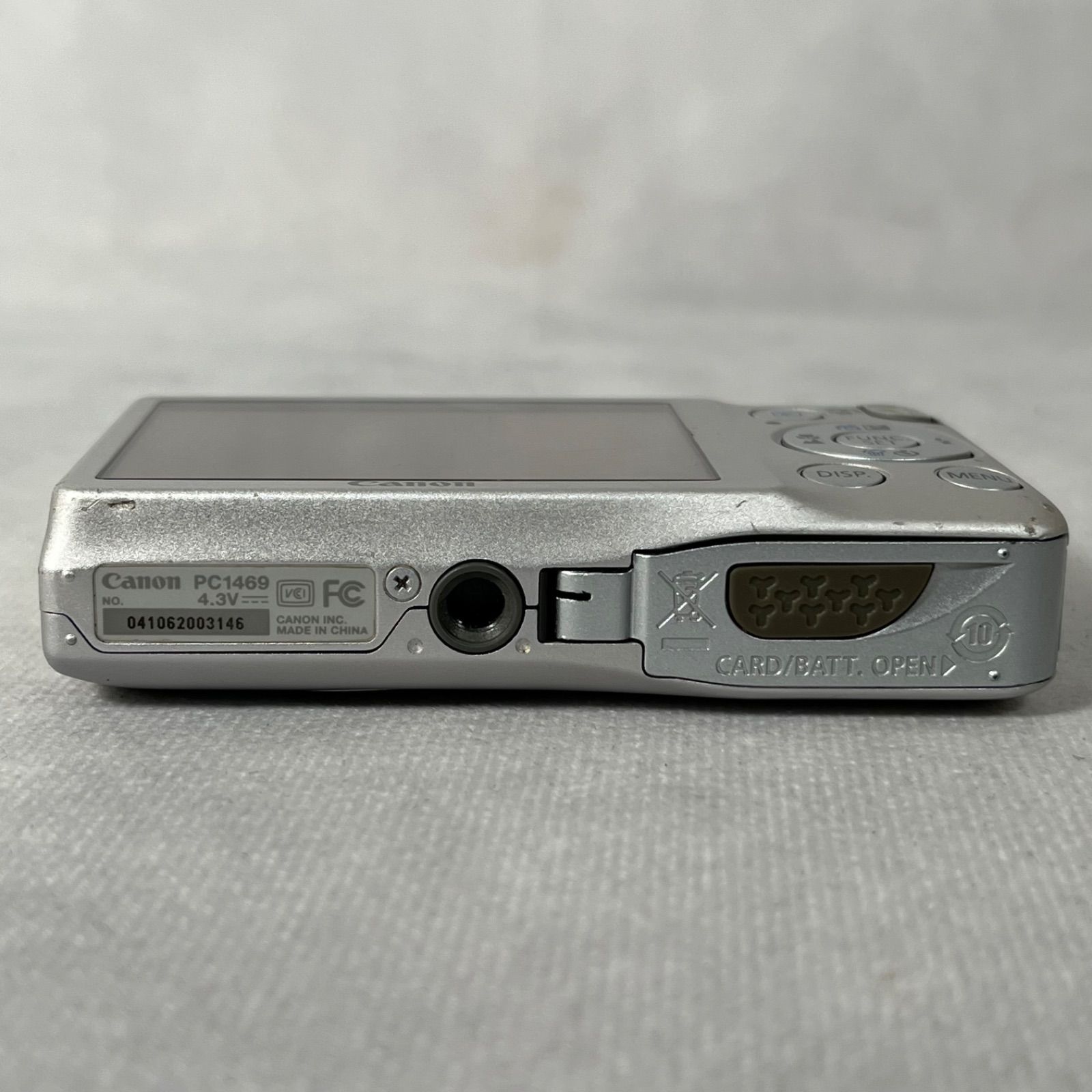 管2603-380】CANON キヤノン IXY 200F シルバー コンパクトデジタル 