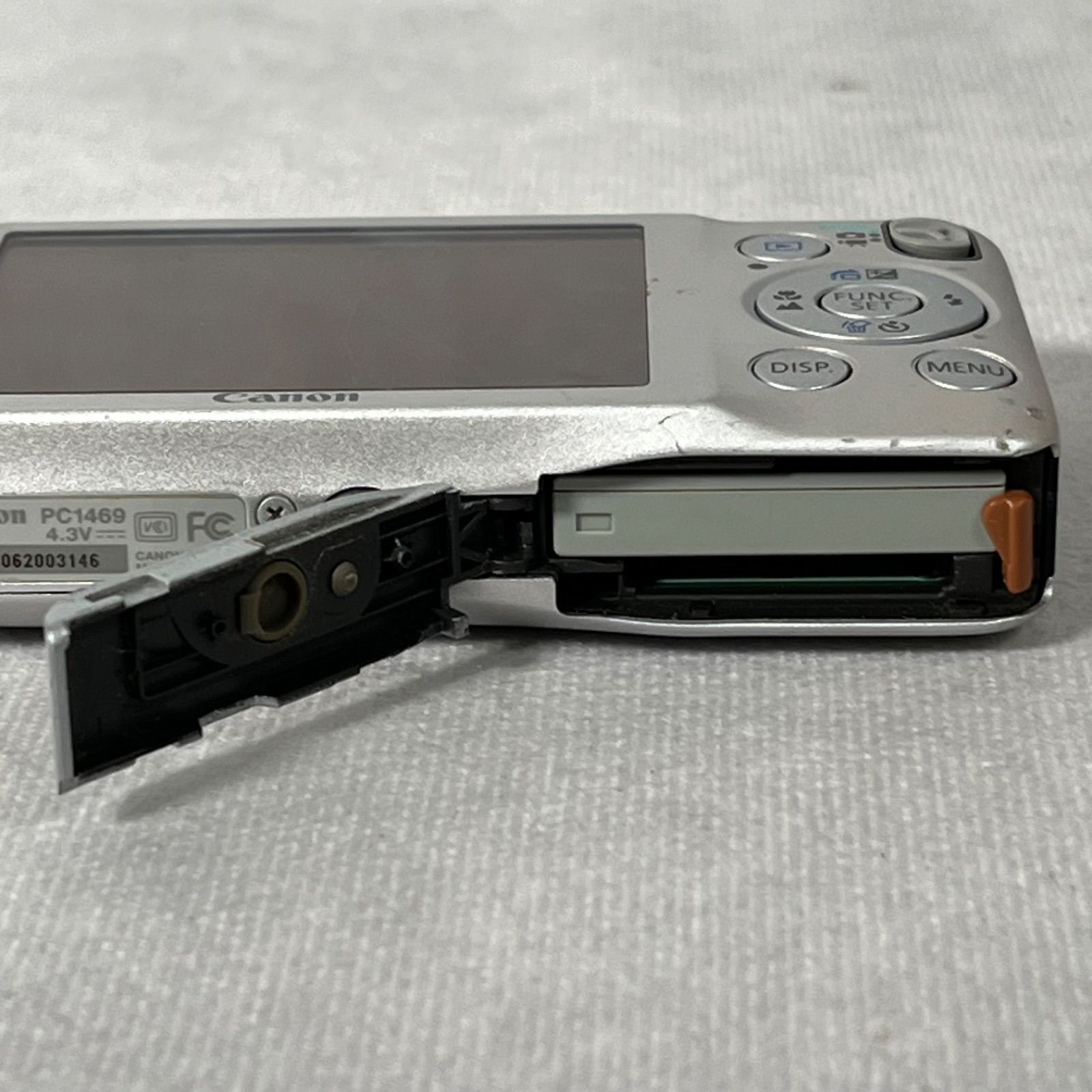 管2603-380】CANON キヤノン IXY 200F シルバー コンパクトデジタル 