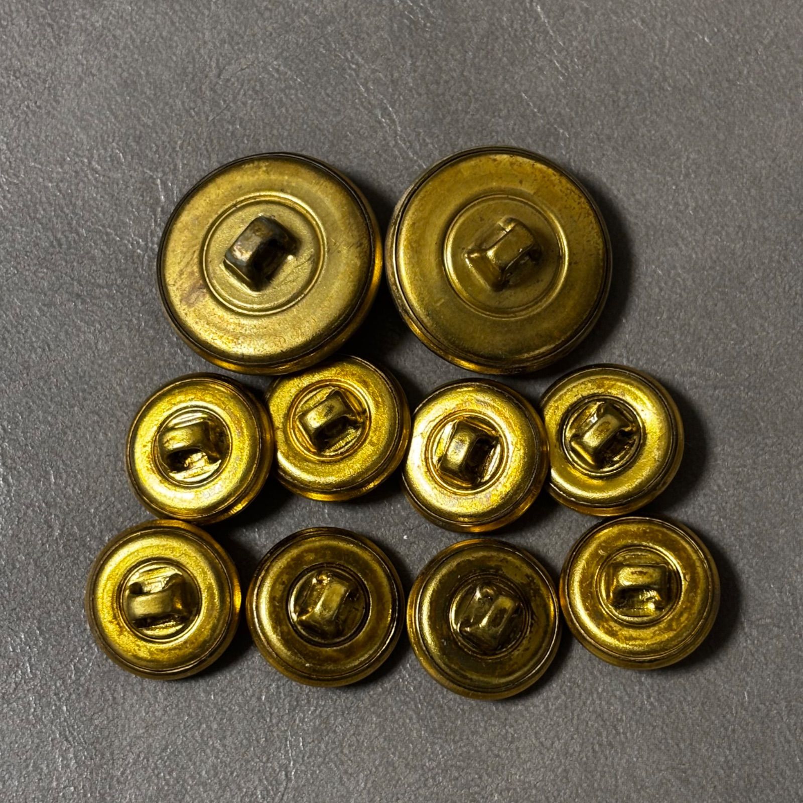 ラルフローレン 金ボタン 刻印 10個セット ボタン単品 リペア スペア