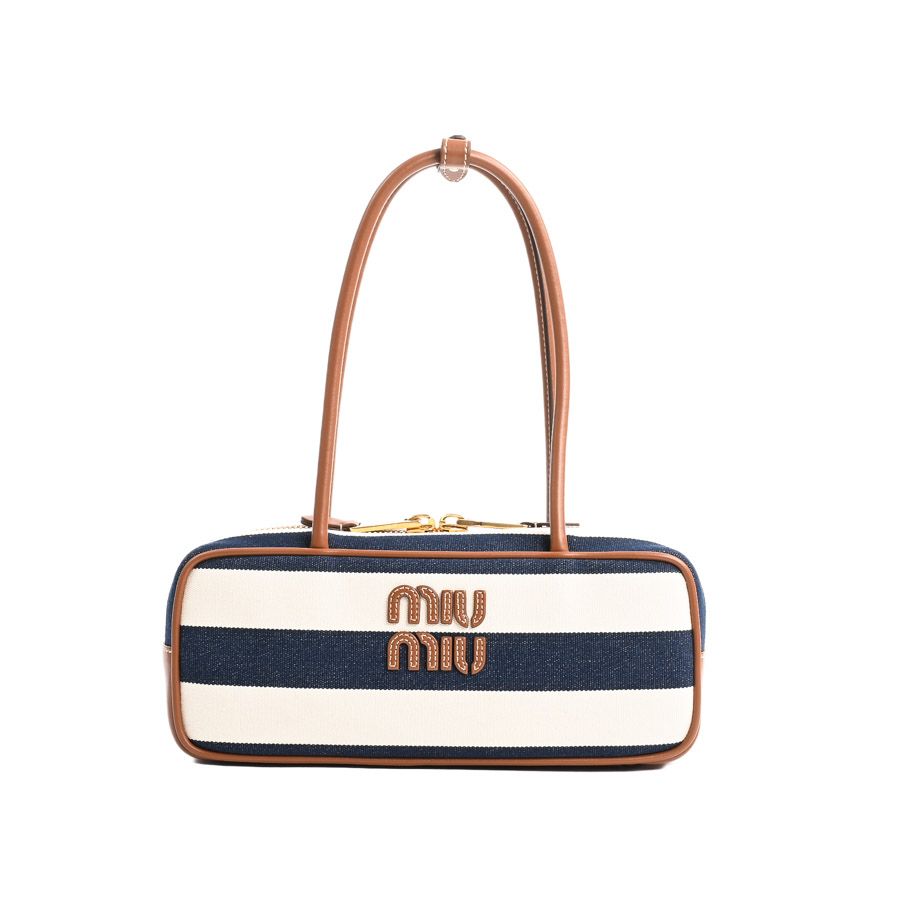 ミュウミュウ ボースモールバッグ 5BB173 6239589 Briarwood Beau Leather Bag | Miu Miu - United States