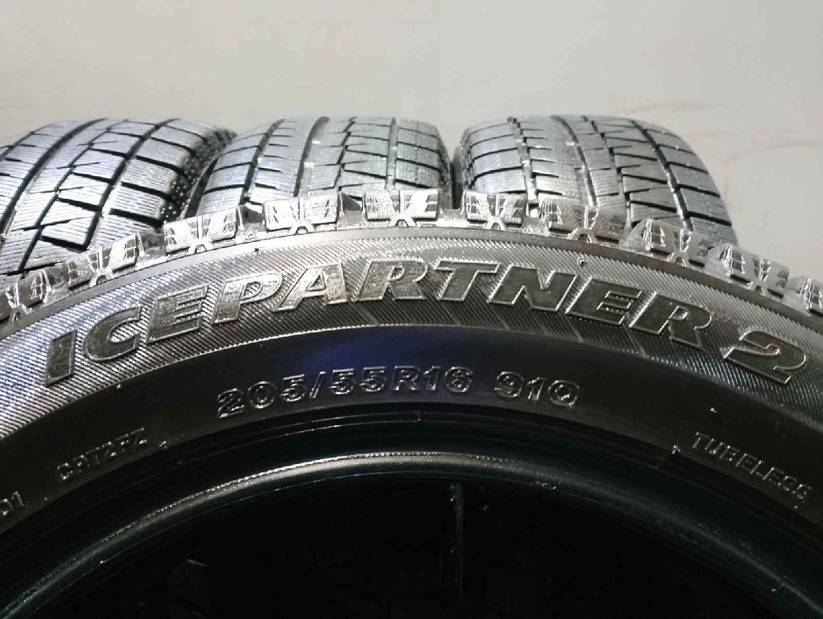 BS BRIDGESTONE ICEPARTNER2 205/55R16 16インチ スタッドレス 4本 22 