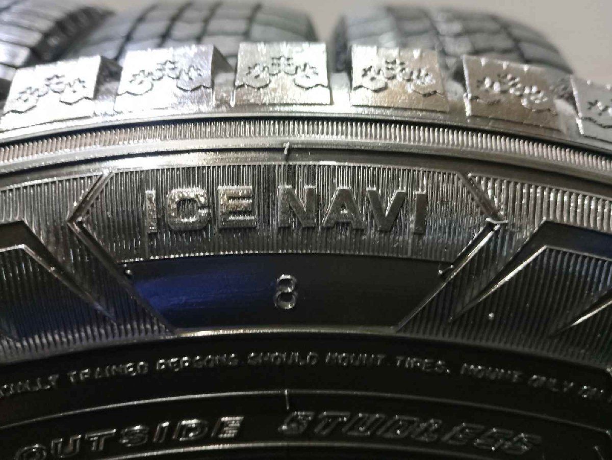GOODYEAR ICENAVI8 205/60R16 16インチ スタッドレス 4本 21～23年製 バリ溝 ステップワゴン ヴォクシー ビアンテ レガシィB4等　(KTH510) GOODYEAR ICENAVI8 205/60R16 16インチ スタッドレス 4本 21～23年製