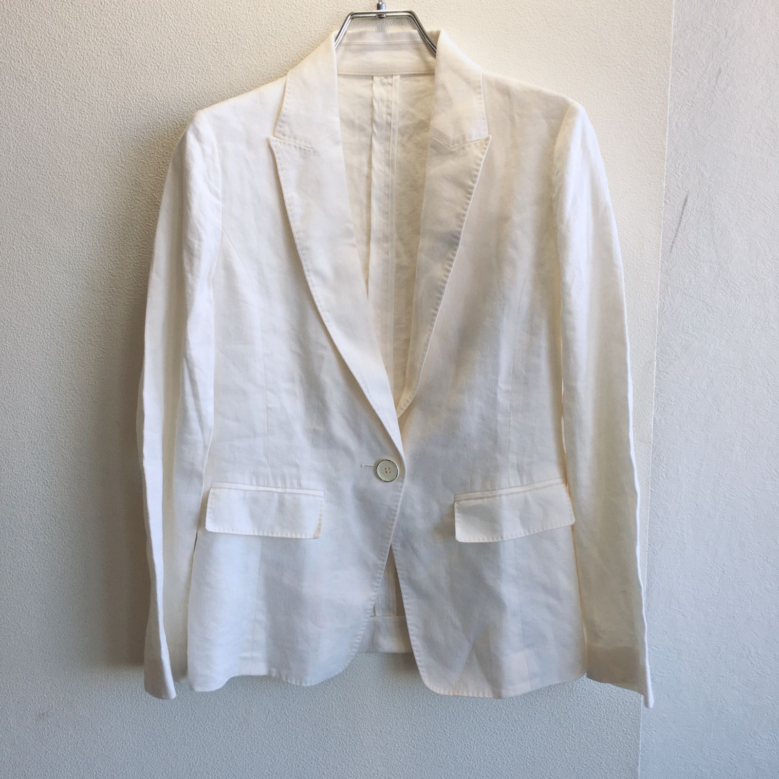 美品✨ クード シャンス COUP DE CHANCE テーラード ジャケット 麻 