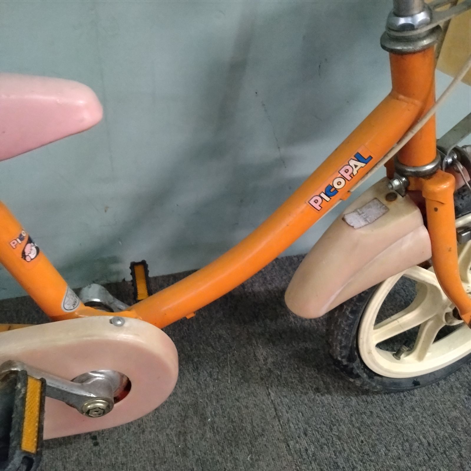 ◯ PICOPAL 昭和レトロ 子供用 自転車 幼児 アンティーク 当時物 