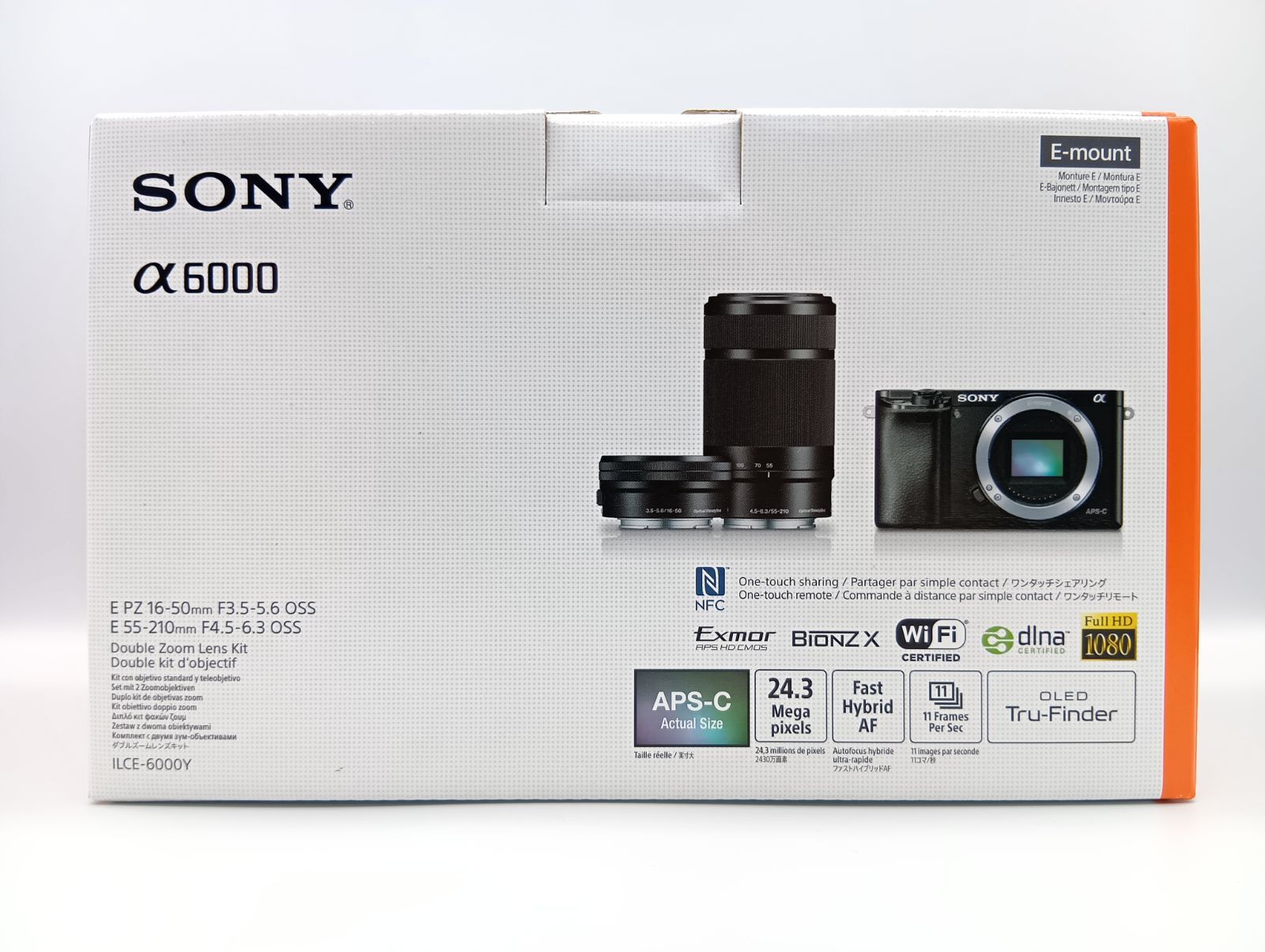 SONY ミラーレス一眼 α6000 ダブルズームレンズキット シルバー ILCE