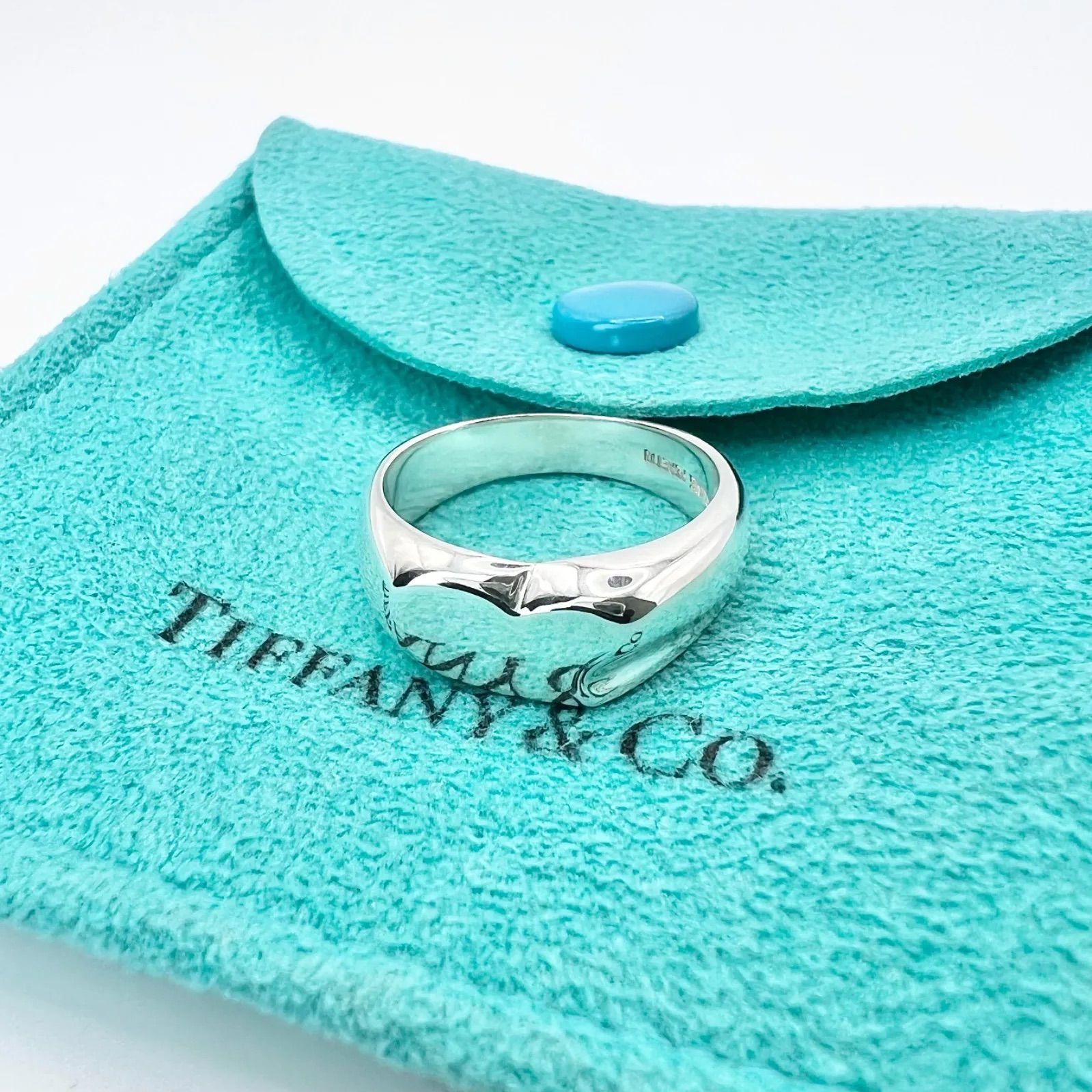 TIFFANY&Co. ティファニー シグネット ハート リング 9号 Tiffany &amp 