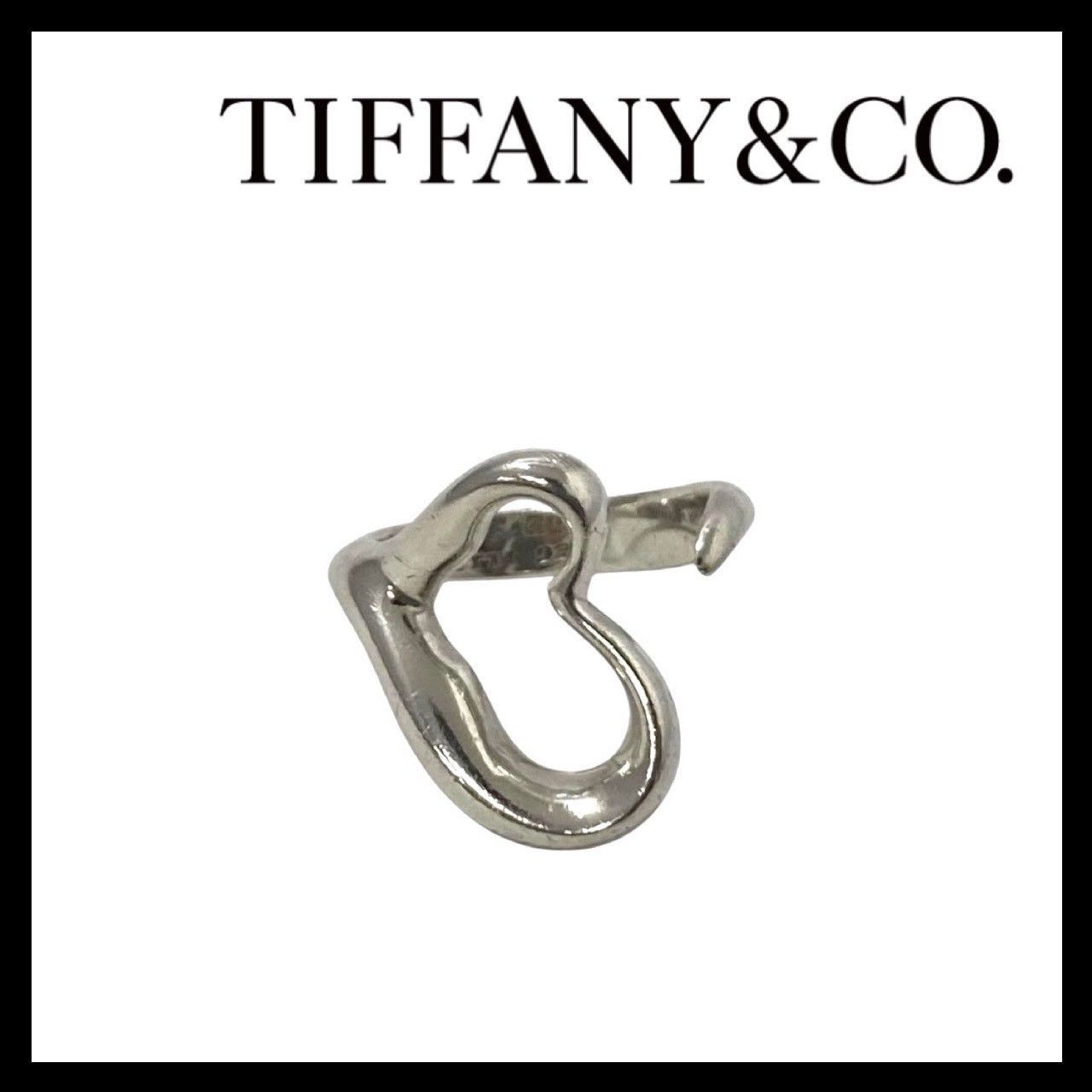 ティファニー PERETTI ペレッティリング ルビー 11号 シルバー925 TIFFANY&Co.（ティファニー） エルサペレッティ・1バンド・ルビー