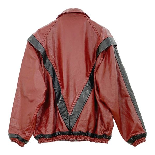 Doublet ダブレット レザー トラックジャケット ブルゾン 革ジャン