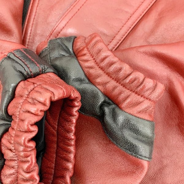 Doublet ダブレット レザー トラックジャケット ブルゾン 革ジャン