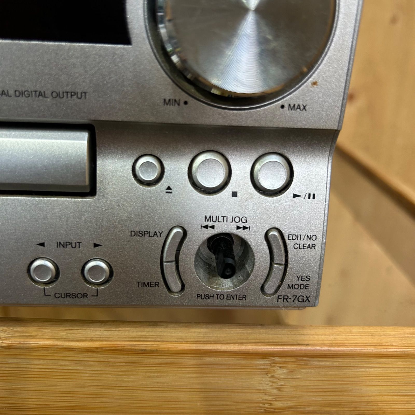 SGM】ジャンク ONKYO CD/MDチューナーアンプ FR-7GX - メルカリ