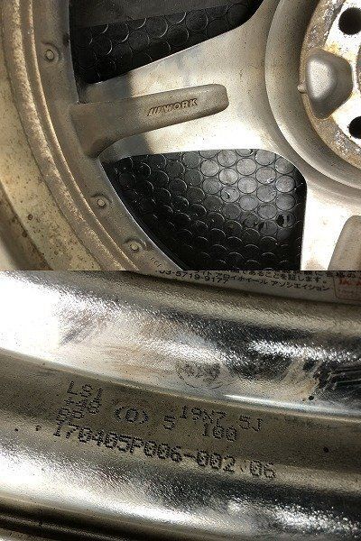 WORK Lanvec LS1 ワーク ランベック 社外ホイール 19インチ 4本 7.5 