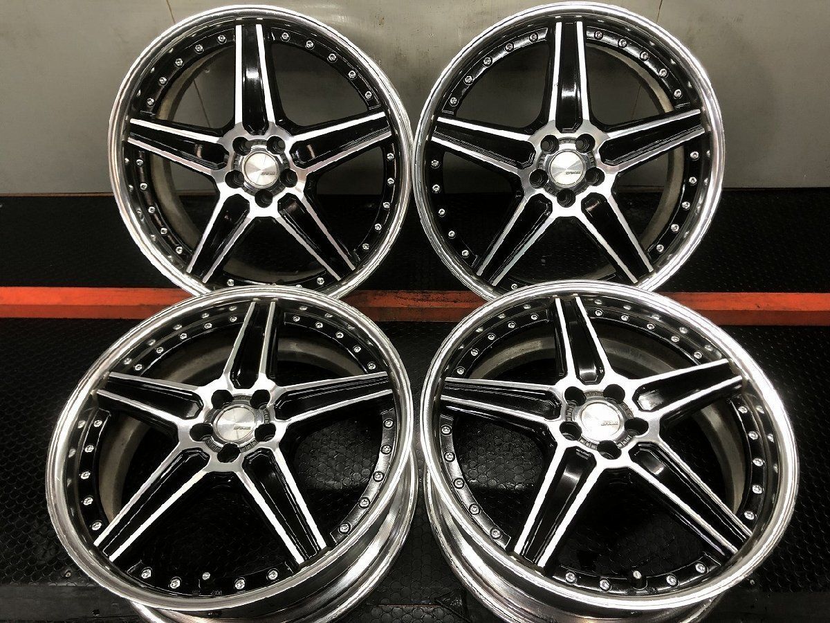 WORK Lanvec LS1 ワーク ランベック 社外ホイール 19インチ 4本 7.5 