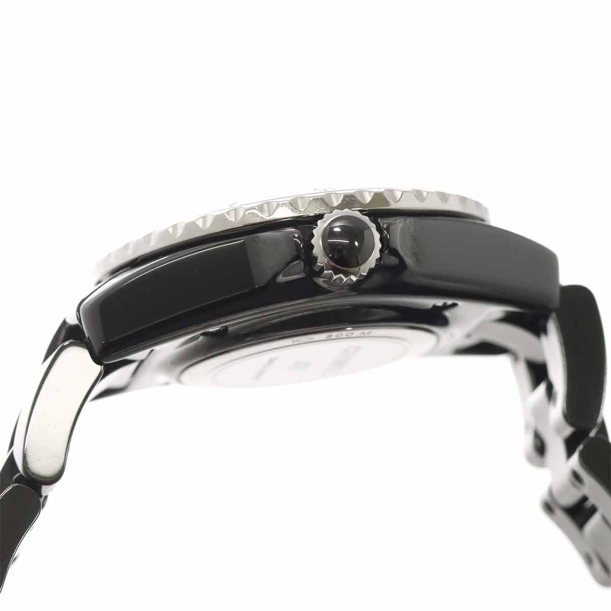 シャネル CHANEL J12 33mm H5701 レディース 腕時計 12P ダイヤ