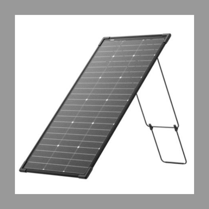 5年保証付き】 1枚 EcoFlow (エコフロー) 125W 両面 ソーラーパネル