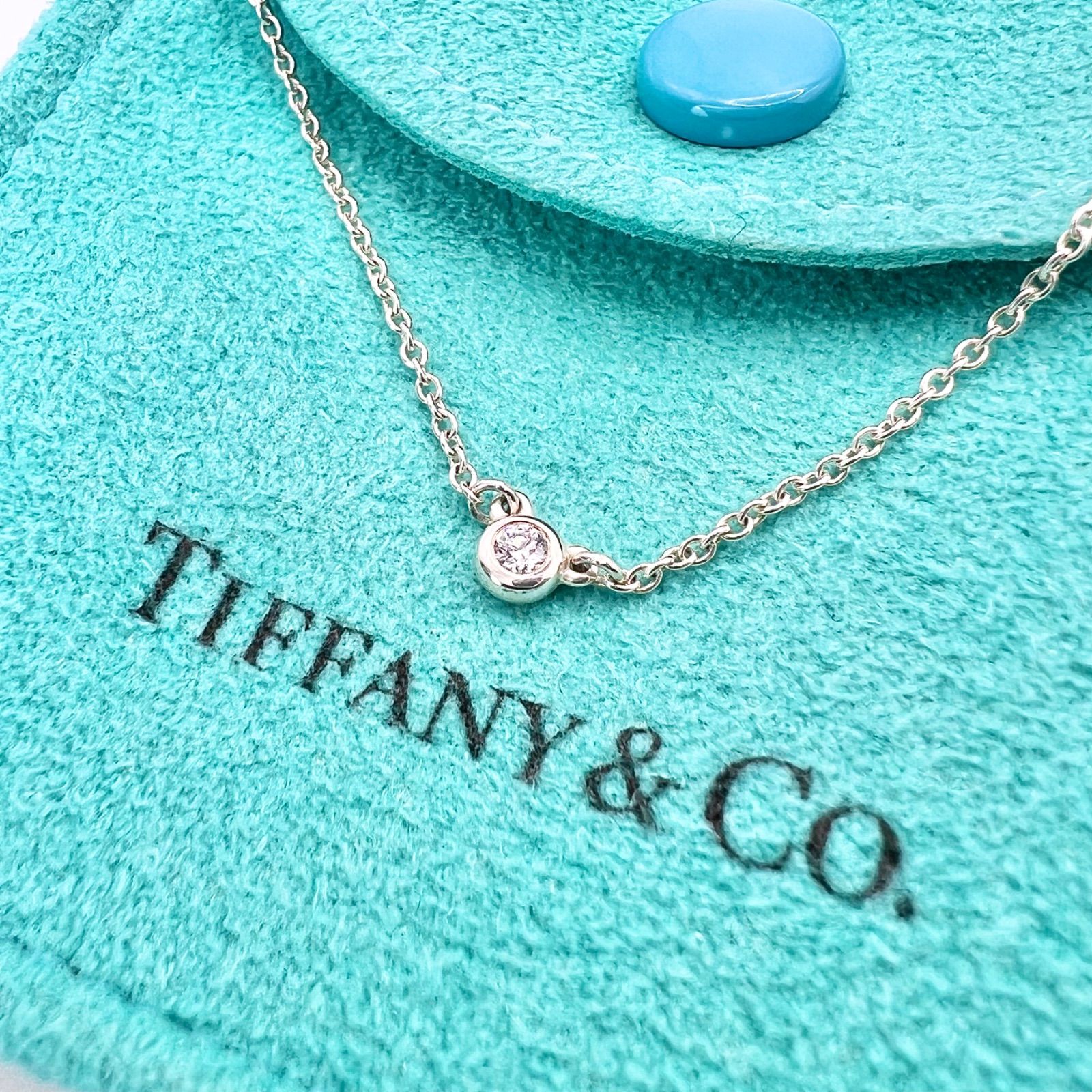 Tiffany〉美品ダイヤモンドバイザヤード ネックレス 【公式通販】