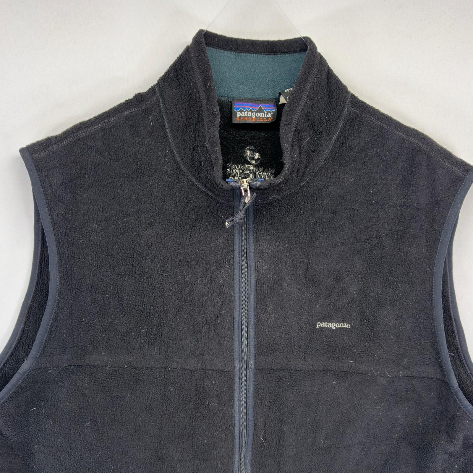 古着 パタゴニア patagonia USA製 ベスト フリース シンチラ