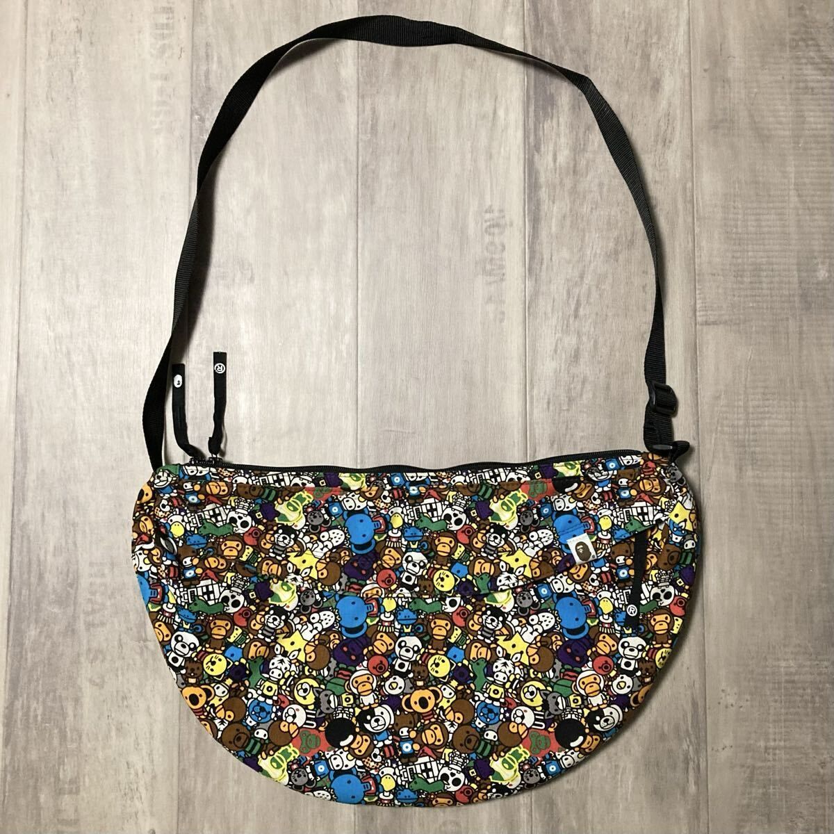 Milo Animal Safari ショルダーバッグ a bathing ape BAPE BAG エイプ 