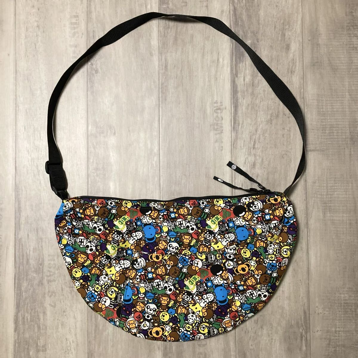 Milo Animal Safari ショルダーバッグ a bathing ape BAPE BAG エイプ ベイプ アベイシングエイプ バッグ マイロ アニマル NIGO w7472
