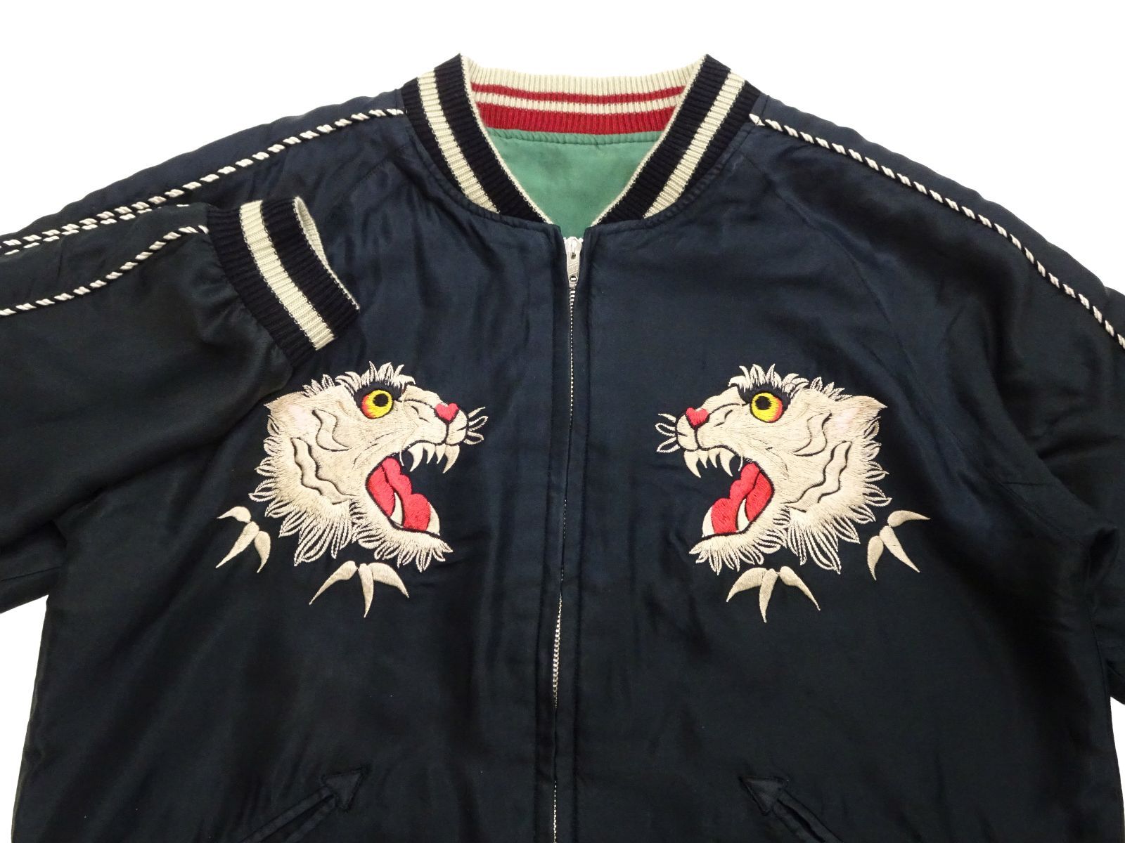 テーラー東洋 スカジャン タイガーヘッド× シェビーラバー TT15878 Mid