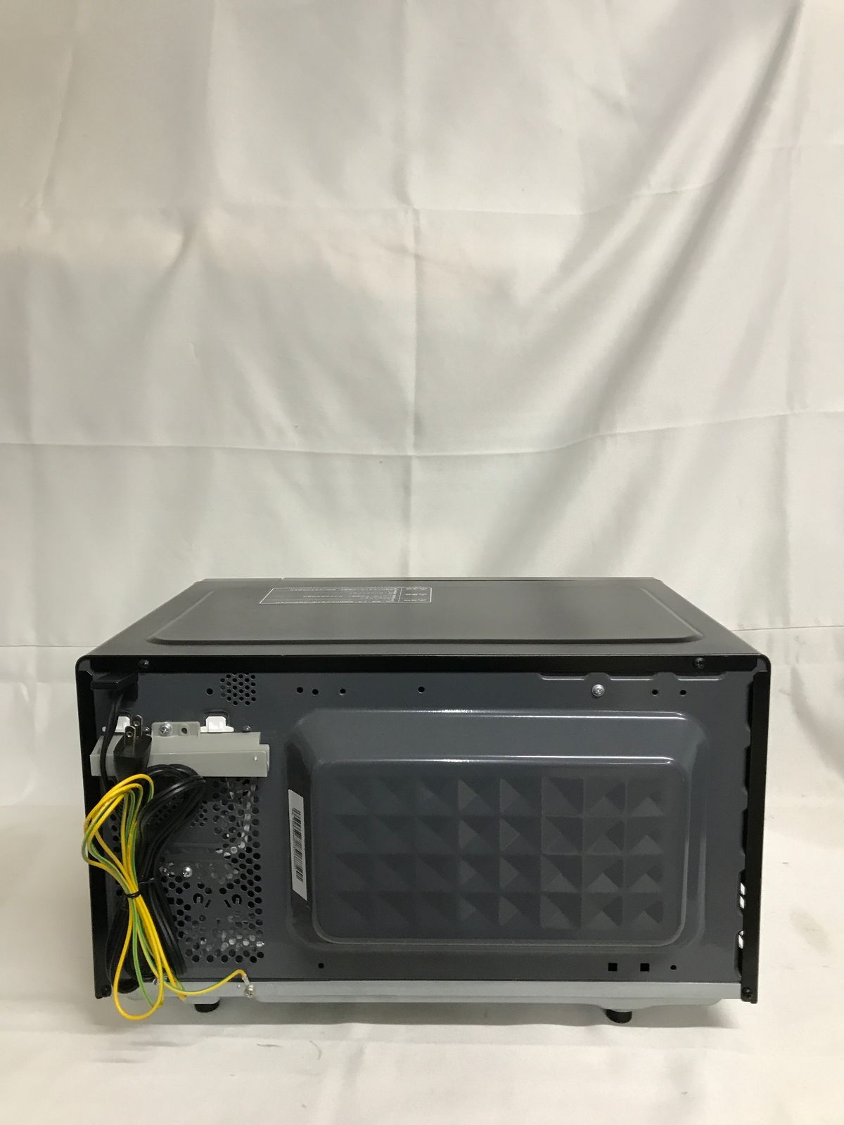 【北見市発】アイリスオーヤマ IRISOHYAMA 電子レンジ EMO-F518-5-B 2021年製 50㎐ 黒 一人暮らし ⑫(E4168axnGMY) 電子レンジ EMO-F518-5 ブラック [18L /50Hz（東日本専用）] IRIS