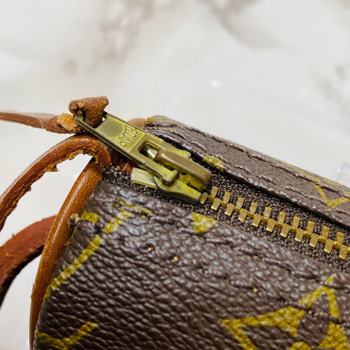 LOUIS VUITTON ルイヴィトン モノグラム エテュイ トロワ ボール ドゥ