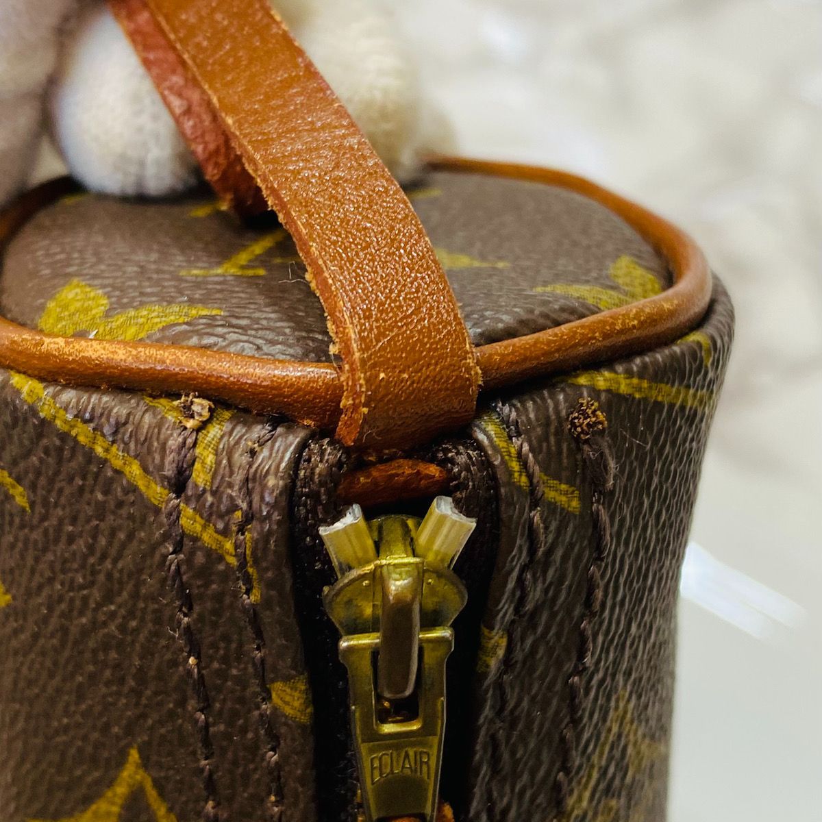 LOUIS VUITTON ルイヴィトン モノグラム エテュイ トロワ ボール ドゥ