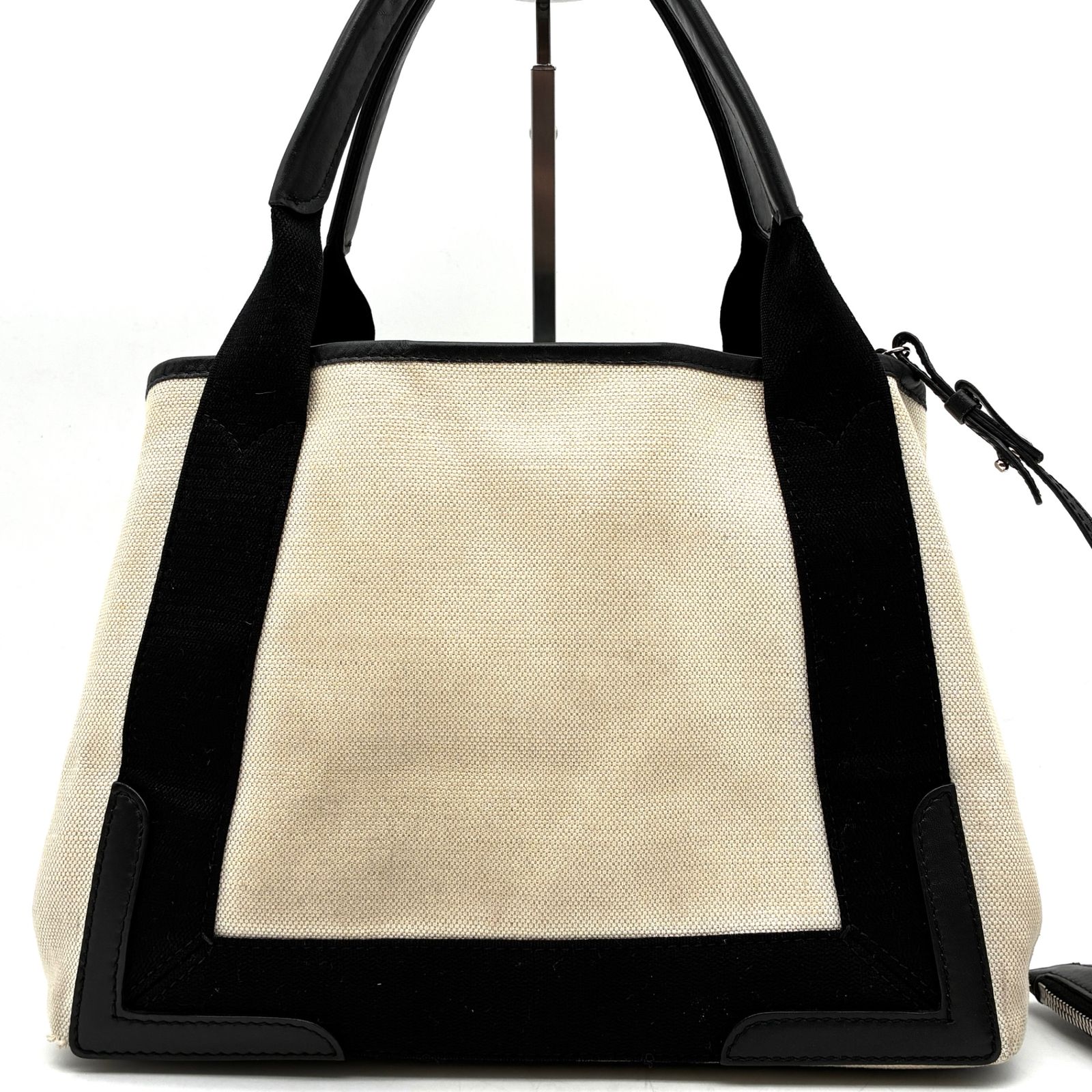BALENCIAGA バレンシアガ ネイビーカバスS ハンドバッグ トートバッグ 