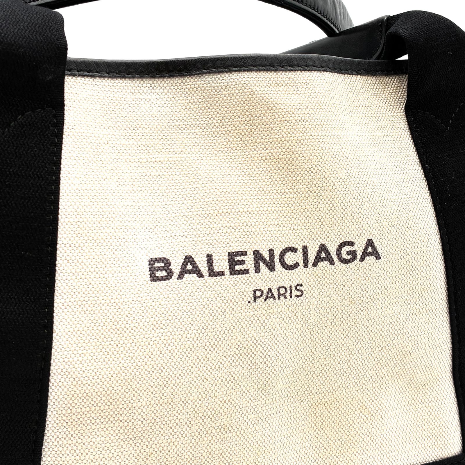 BALENCIAGA バレンシアガ ネイビーカバスS ハンドバッグ トートバッグ 