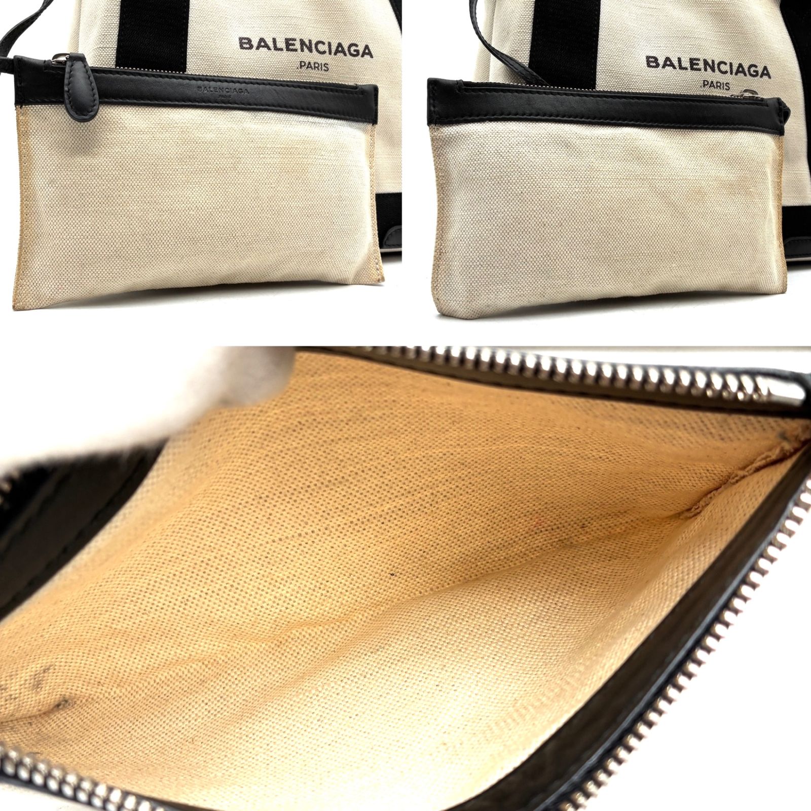 BALENCIAGA バレンシアガ ネイビーカバスS ハンドバッグ トートバッグ 