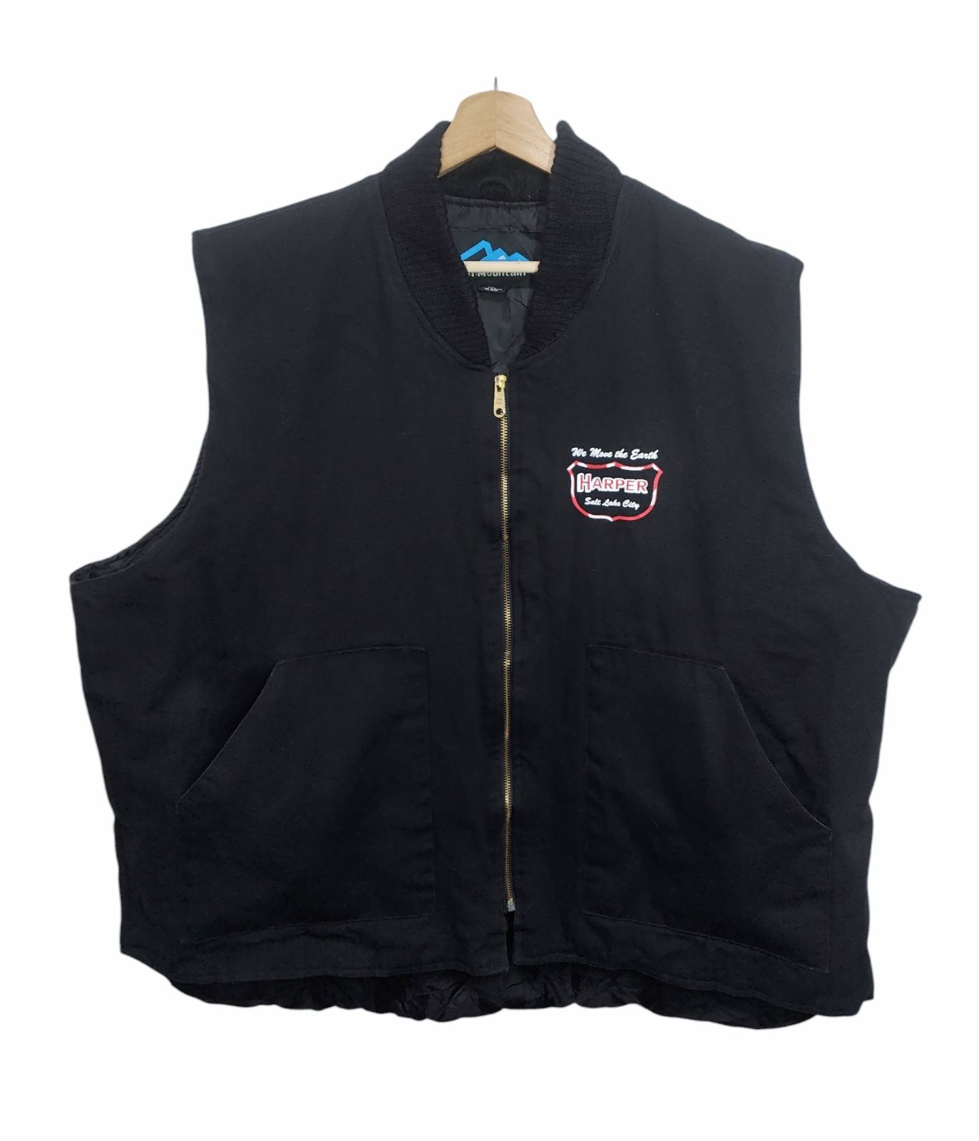 Tri-Mountain トライマウンテン ダックベスト ブラック 3XL ビッグ 