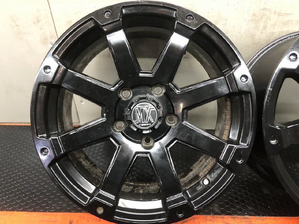 LOXARNY 632 ROOK KELLY MX ロクサーニ ロックケリー 社外ホイール 17インチ 4本 7J5HPCD127+38 ブラック ラングラー等　(SHC031)paypay決済可能 LOXARNY 632 ROOK KELLY MX ロクサーニ ロックケリー 社外ホイール 17
