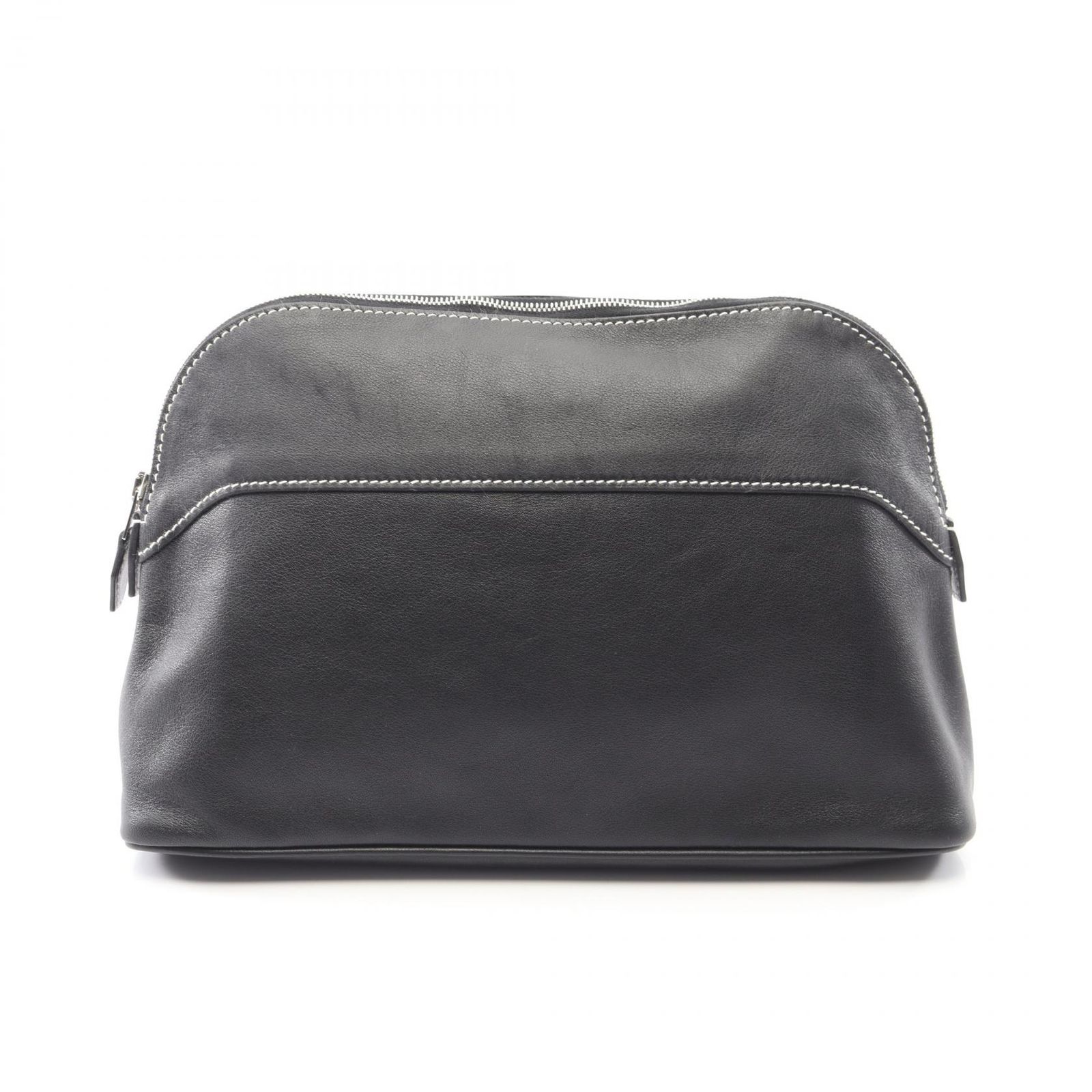 エルメス HERMES ポーチ ボリードポーチMM ブラック レザー ボリード 