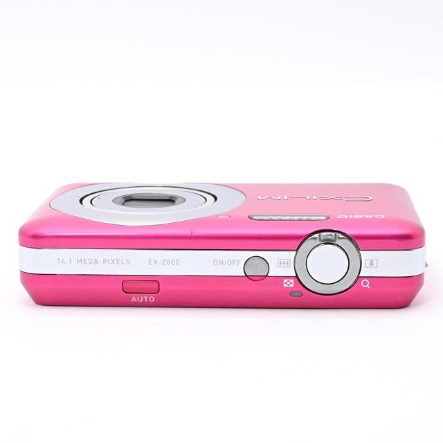 並品＞ CASIO EXILIM EX-Z800 チェリーピンク｜コンパクトデジタル 