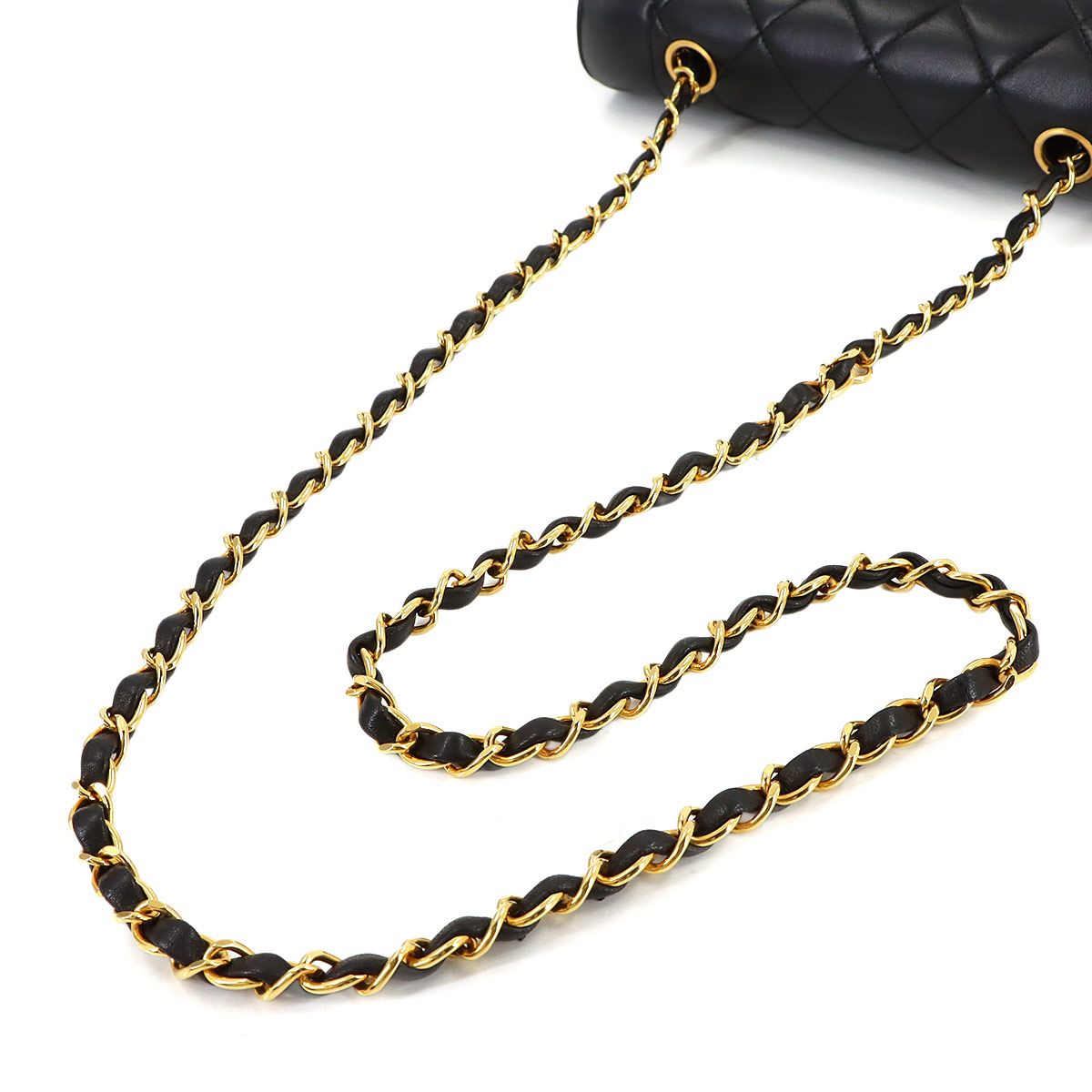 新品同様 シャネル CHANEL ダイアナ マトラッセ 22 チェーン