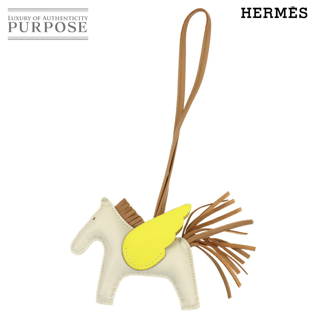 未使用 展示品 エルメス HERMES ロデオ ペガサス PM バッグ チャーム 