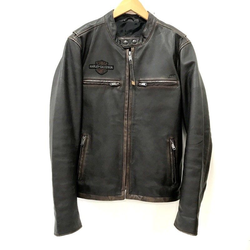HARLEY DAVIDSON ハーレーダビッドソン レザーライダースジャケット