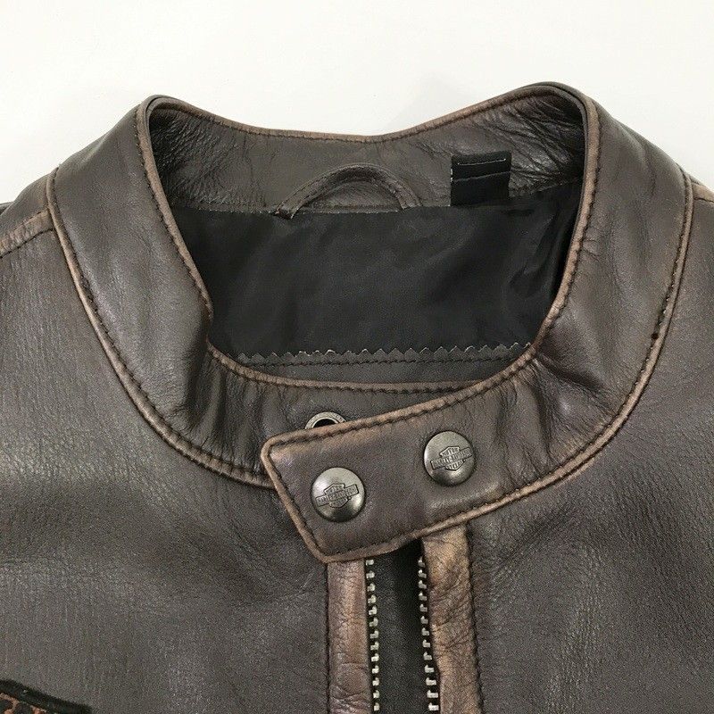HARLEY DAVIDSON ハーレーダビッドソン レザーライダースジャケット
