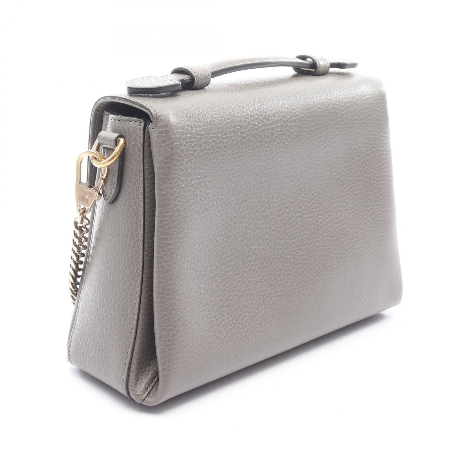 グッチ GUCCI ハンドバッグ インターロッキングG 2WAY 510302 グレー