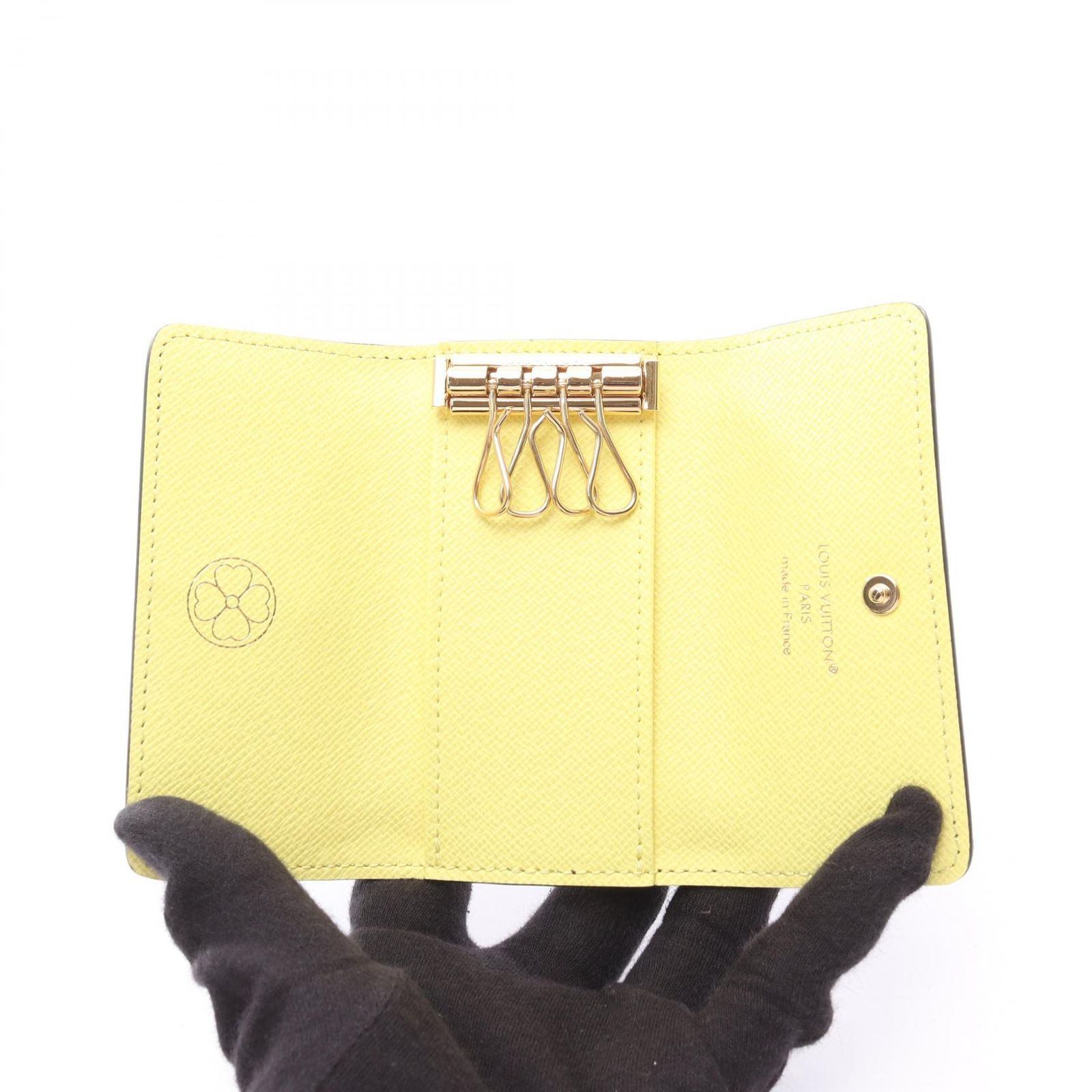 ルイ・ヴィトン LOUIS VUITTON キーケース ミュルティクレ4 シトラス 4