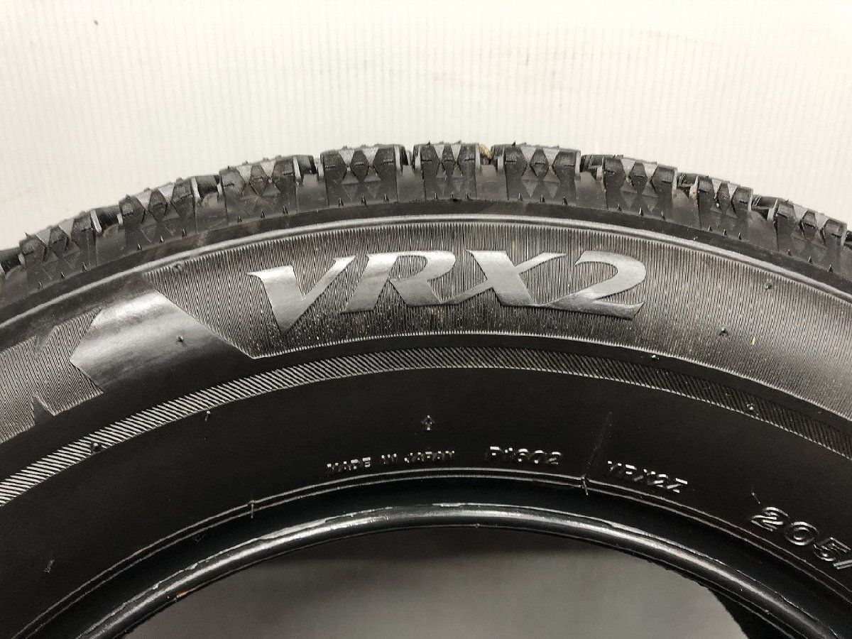 走行短め】BS BRIDGESTONE BLIZZAK VRX2 205/65R15 15インチ 