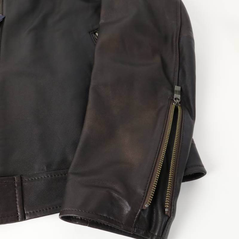 新品 訳有 Aquascutum (Men) アクアスキュータム Leather Riders