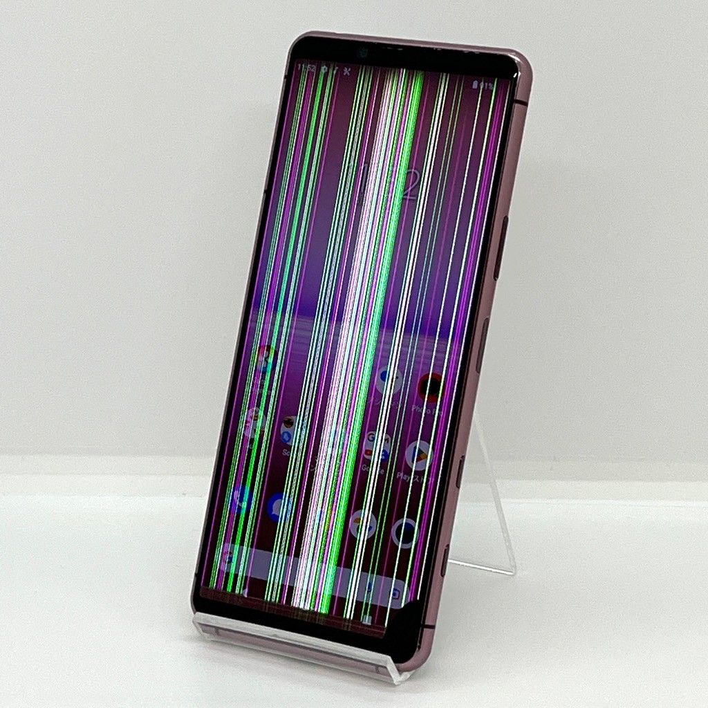 ジャンク】Xperia 5 II SOG02 au SIMロック解除済 128GB／8GB ピンク 